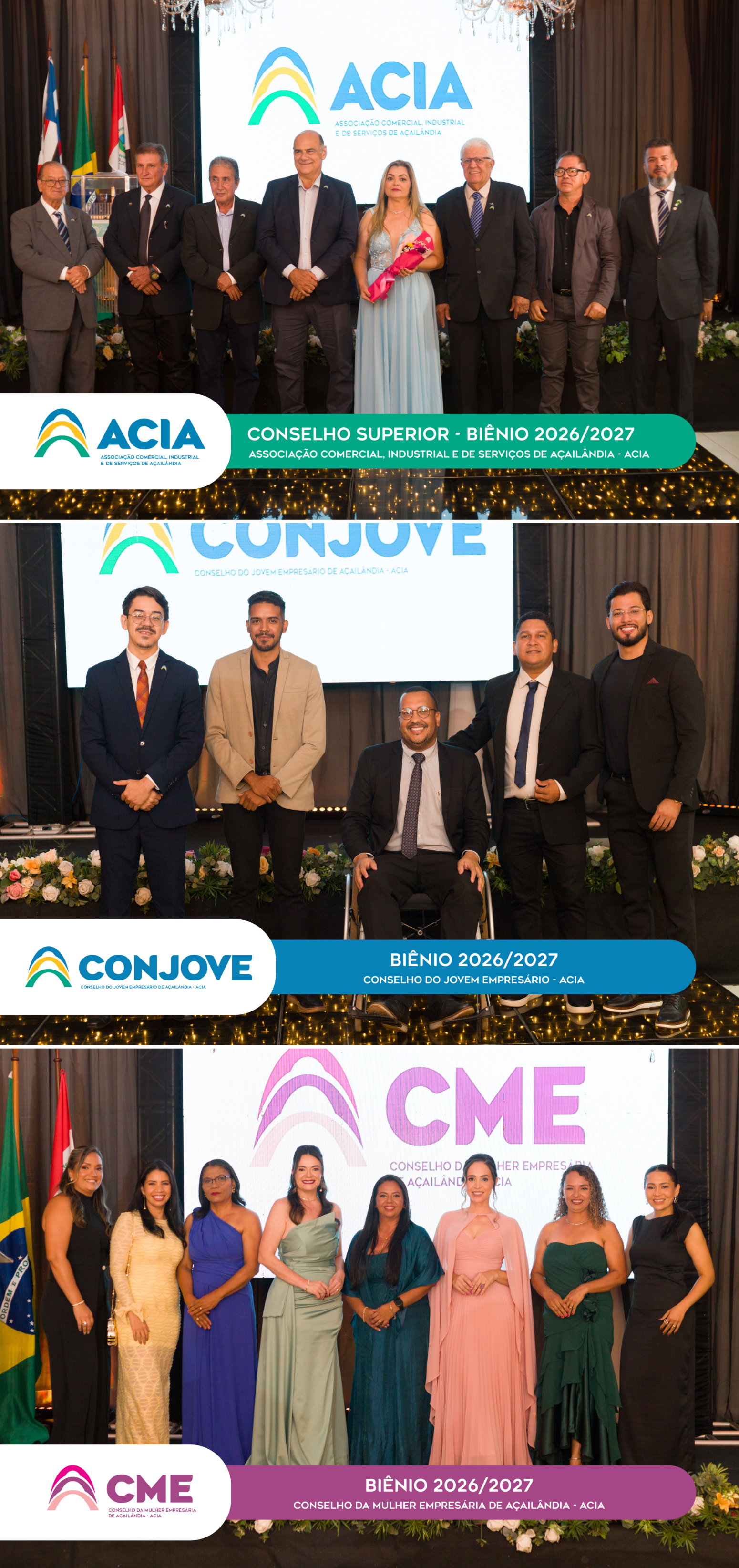 Conselhos - Superior ACIA / CME / CONJOVE